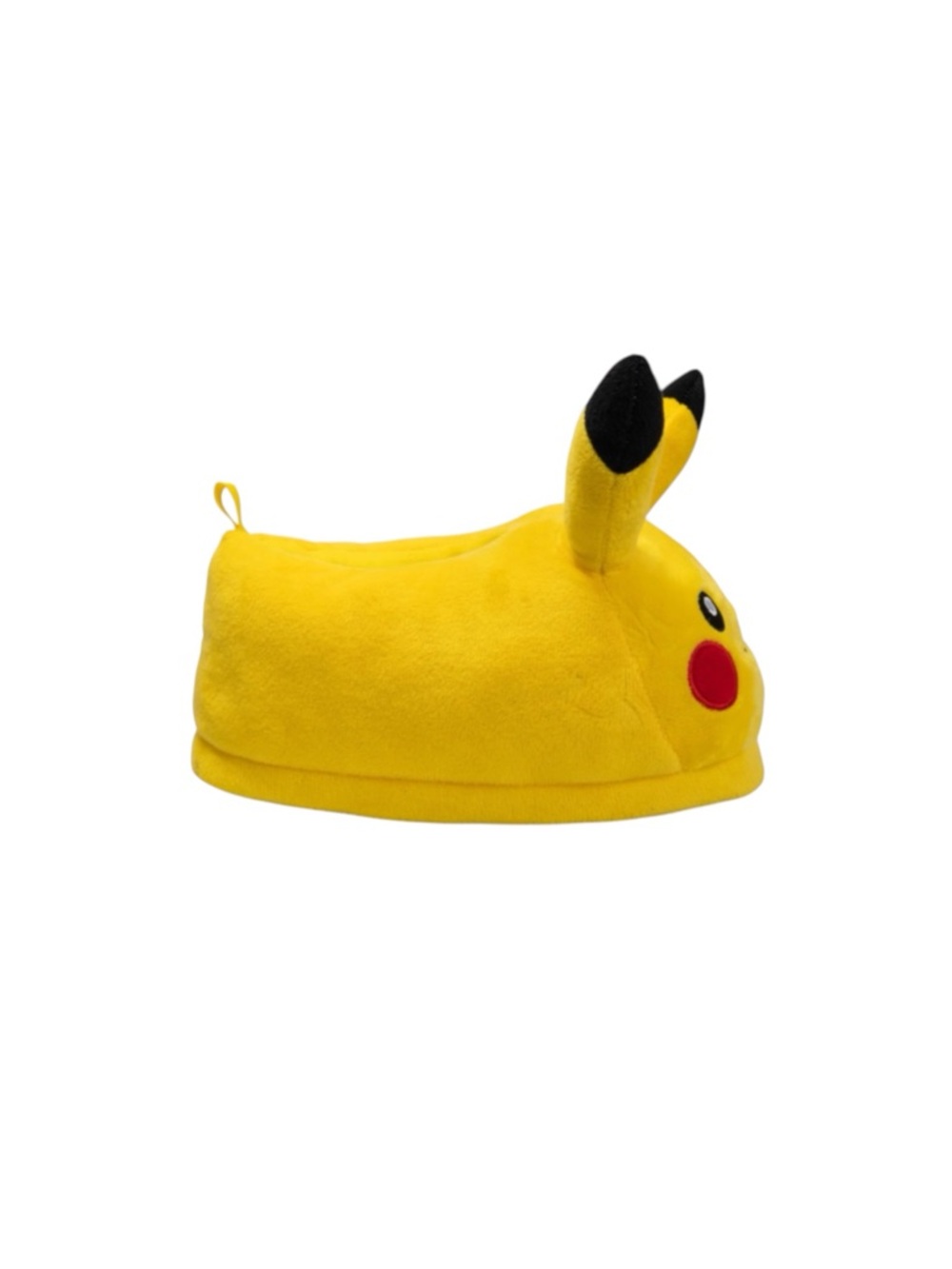 Pokemon Pikachu Kids Plush Character Slippers in Bright Yellow - Picture 4 of 8
